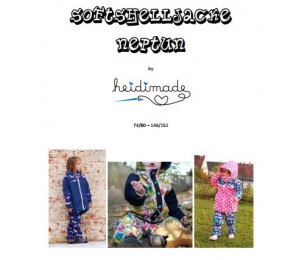 Softshelljacke - Freebook von heidimade